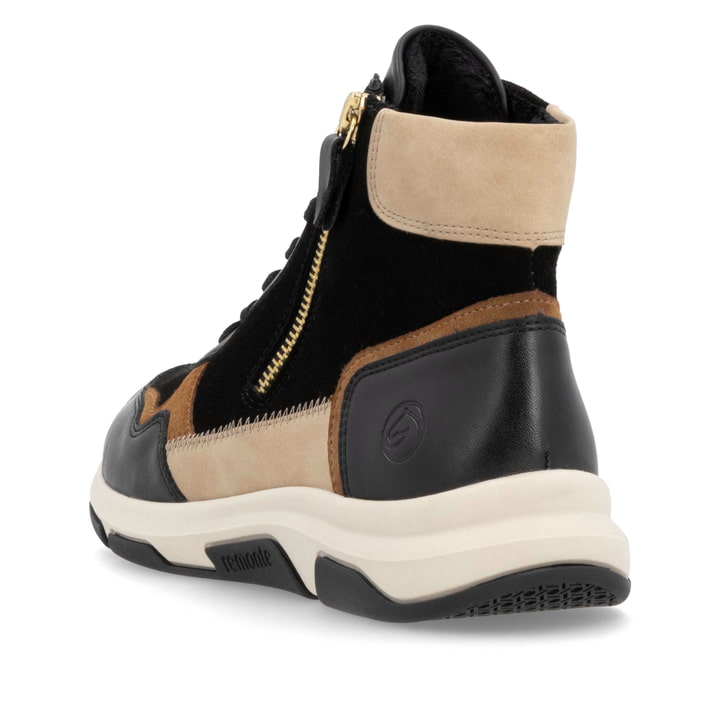 Remonte Artikelnummer D1S70-03 Remonte Damen Sneaker Nachtschwarz