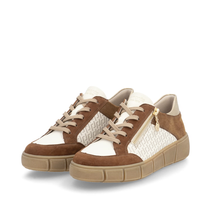 Remonte Artikelnummer D1T00-60 remonte Damen Sneaker hellbeige-noisette