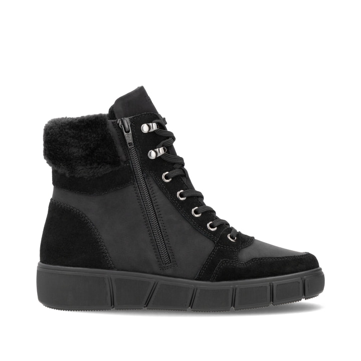 Remonte Artikelnummer D1T74-00 Remonte Damen Schnürstiefel Nachtschwarz