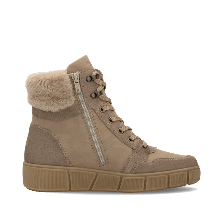 Remonte Artikelnummer D1T74-20 Remonte Damen Schnürstiefel Braunbeige