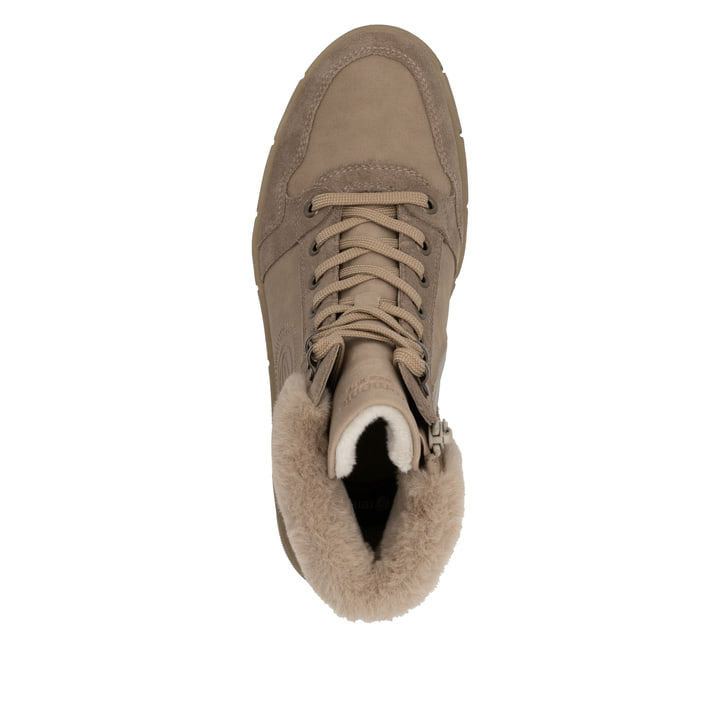 Remonte Artikelnummer D1T74-20 Remonte Damen Schnürstiefel Braunbeige