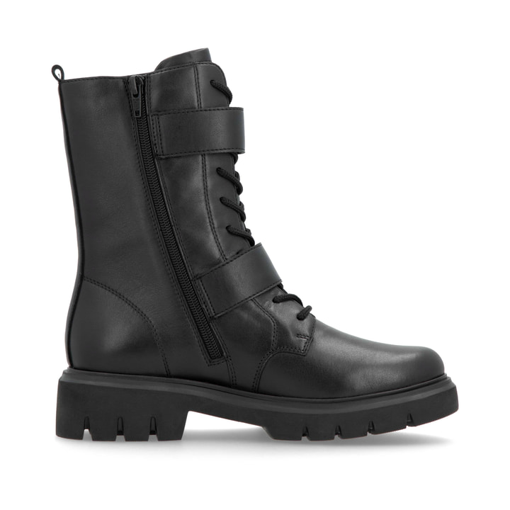 Remonte Artikelnummer D1W70-00 Remonte Damen Schnürstiefel Tiefschwarz