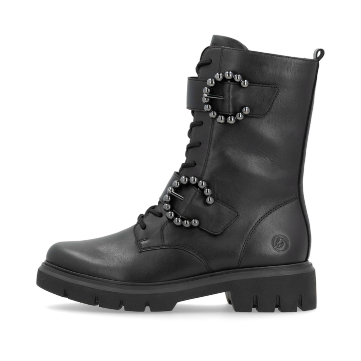 Remonte Artikelnummer D1W70-00 remonte Damen Schnürstiefel tiefschwarz
