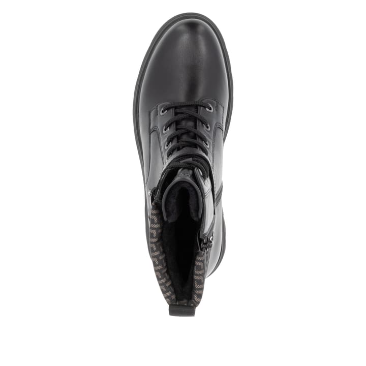 Remonte Artikelnummer D1W71-03 Remonte Damen Schnürstiefel Tiefschwarz