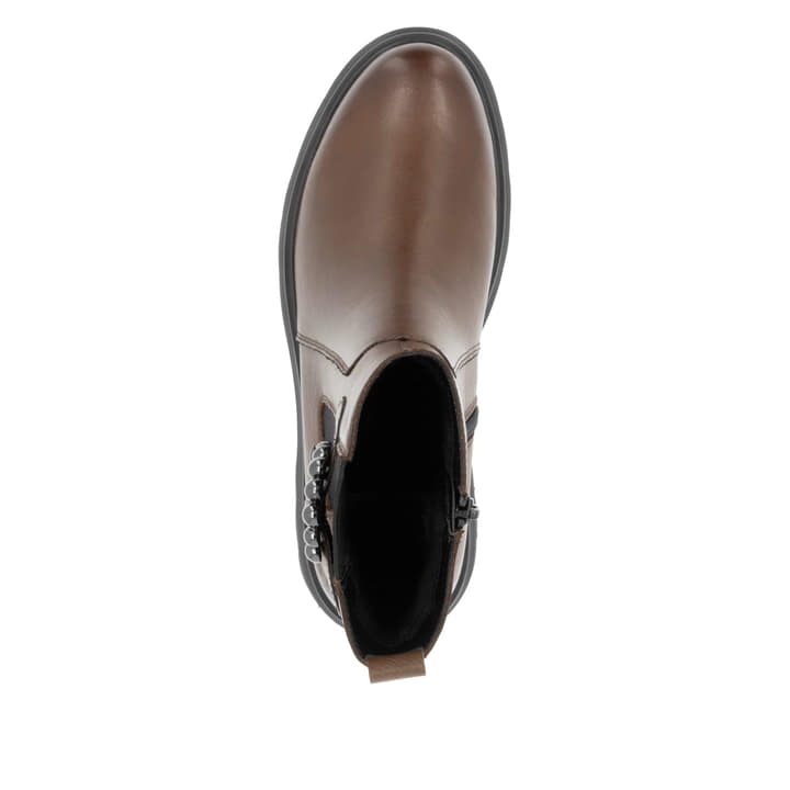 Remonte Artikelnummer D1W74-22 Remonte Damen Chelsea Boots Haselnussbraun