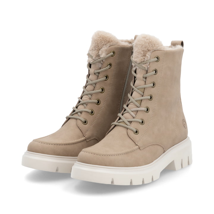 Remonte Artikelnummer D1W75-20 remonte Damen Schnürstiefel lehmbeige