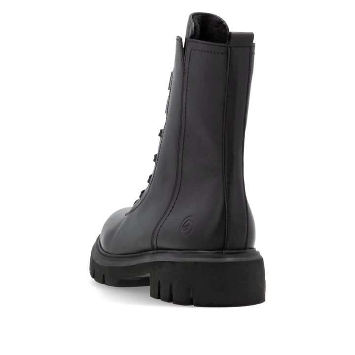 Remonte Artikelnummer D1W76-00 Remonte Damen Schnürstiefel Nachtschwarz