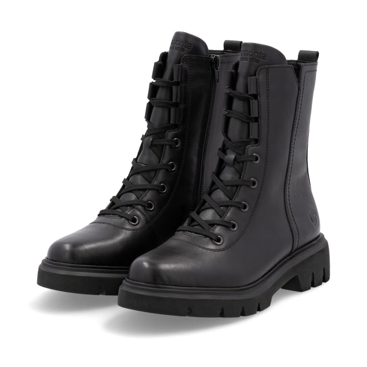 Remonte Artikelnummer D1W76-00 remonte Damen Schnürstiefel nachtschwarz