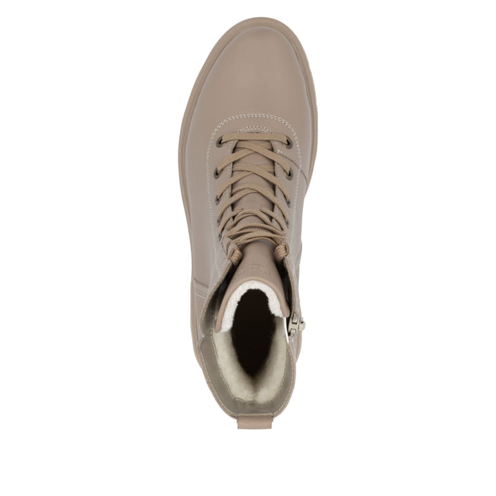 Remonte Artikelnummer D1W76-20 Remonte Damen Schnürstiefel Lehmbeige