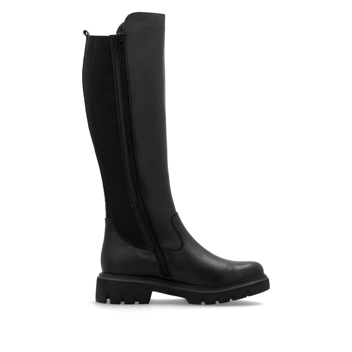 Remonte Artikelnummer D1W77-00 Remonte Damen Hochschaftstiefel Tiefschwarz