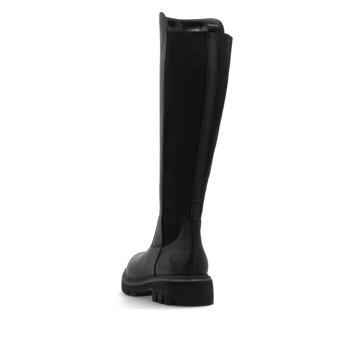 Remonte Artikelnummer D1W77-00 Remonte Damen Hochschaftstiefel Tiefschwarz