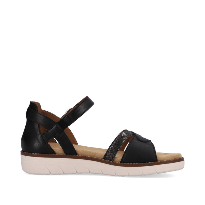 Remonte Artikelnummer D2046-01 Remonte Damen Riemchensandalen Graphitschwarz