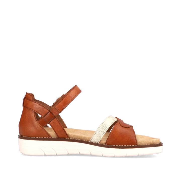 Remonte Artikelnummer D2046-24 Remonte Damen Riemchensandalen Karamellbraun