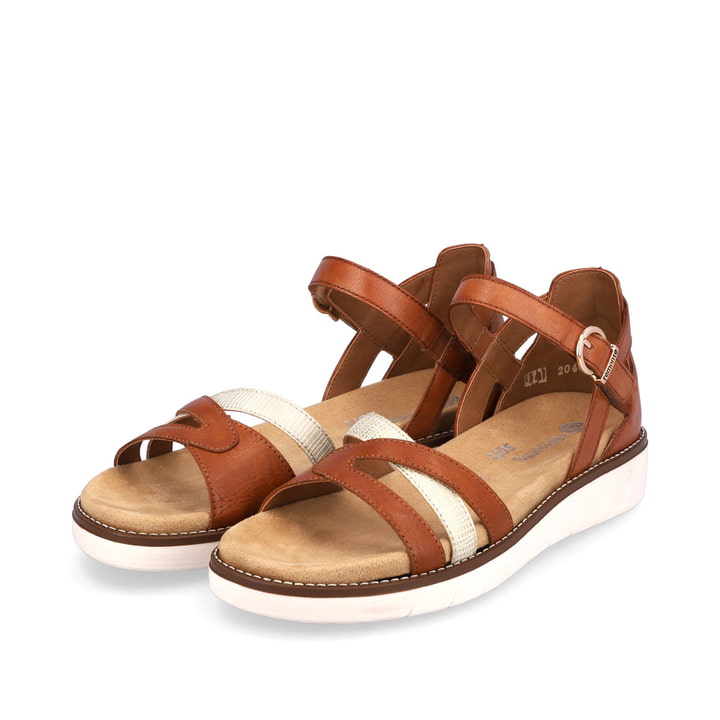 Remonte Artikelnummer D2046-24 remonte Damen Riemchensandalen karamellbraun