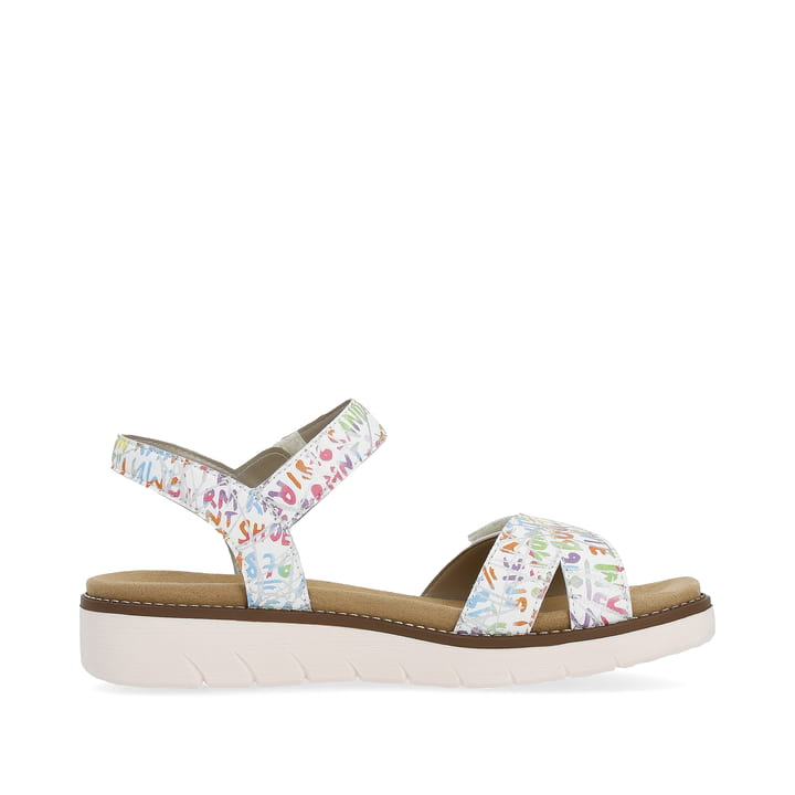 Remonte Artikelnummer D2049-81 Remonte Damen Riemchensandalen Multicolored-weiß