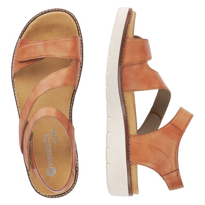 Remonte Artikelnummer D2050-24 Remonte Damen Riemchensandalen Karamellbraun