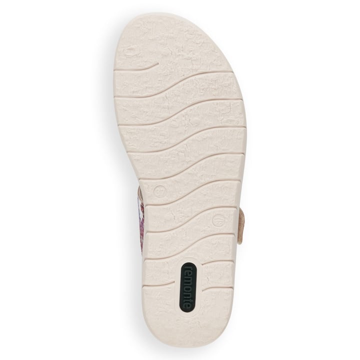 Remonte Artikelnummer D2056-91 Remonte Damen Pantoletten Blau-violett-geblümt