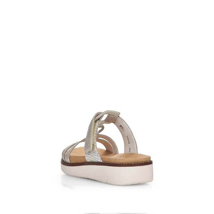 Remonte Artikelnummer D2056-92 Remonte Damen Pantoletten Silber-metallic