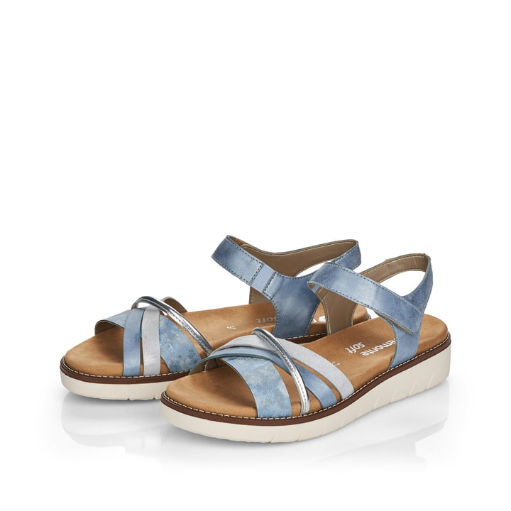 Remonte Artikelnummer D2058-12 remonte Damen Riemchensandalen himmelblau