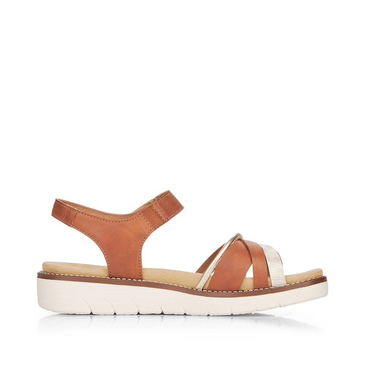Remonte Artikelnummer D2058-24 Remonte Damen Riemchensandalen Karamellbraun