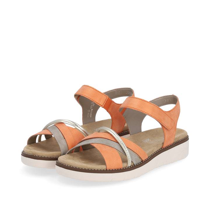 Remonte Artikelnummer D2058-38 remonte Damen Riemchensandalen glutorange