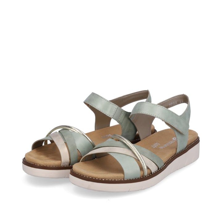 Remonte Artikelnummer D2058-52 remonte Damen Riemchensandalen mintgrün