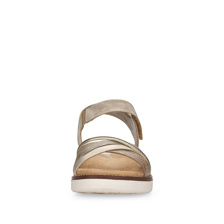 Remonte Artikelnummer D2058-90 Remonte Damen Riemchensandalen Hellbeige-metallic