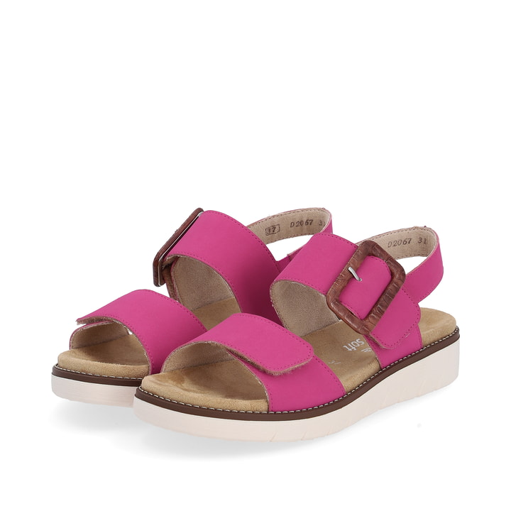 Remonte Artikelnummer D2067-31 remonte Damen Riemchensandalen magenta
