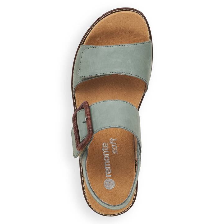 Remonte Artikelnummer D2067-52 Remonte Damen Riemchensandalen Kaktusgrün