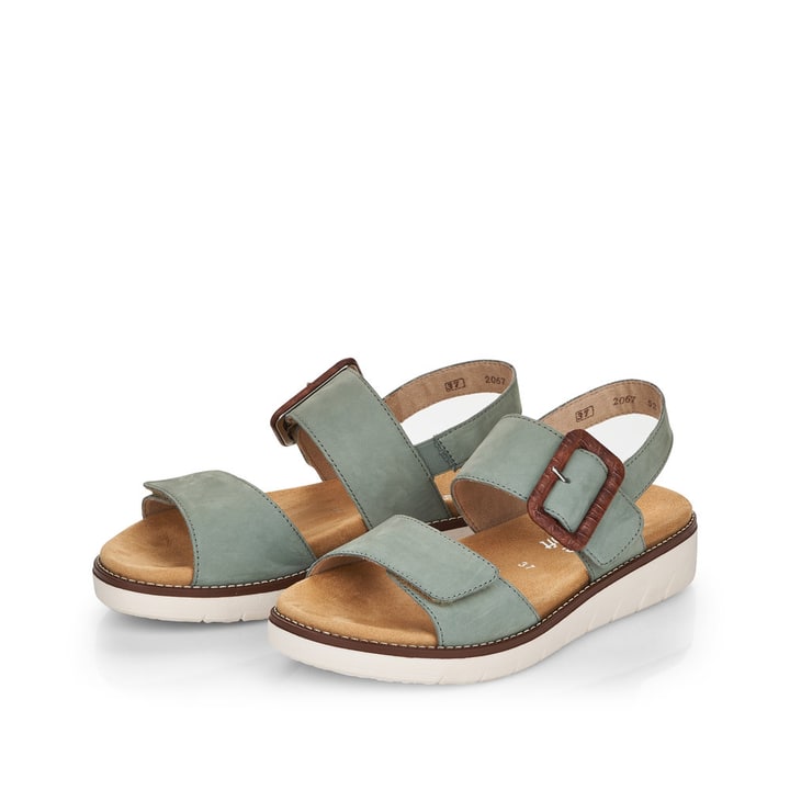 Remonte Artikelnummer D2067-52 remonte Damen Riemchensandalen kaktusgrün