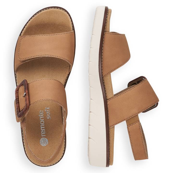Remonte Artikelnummer D2067-60 Remonte Damen Riemchensandalen Nussbraun