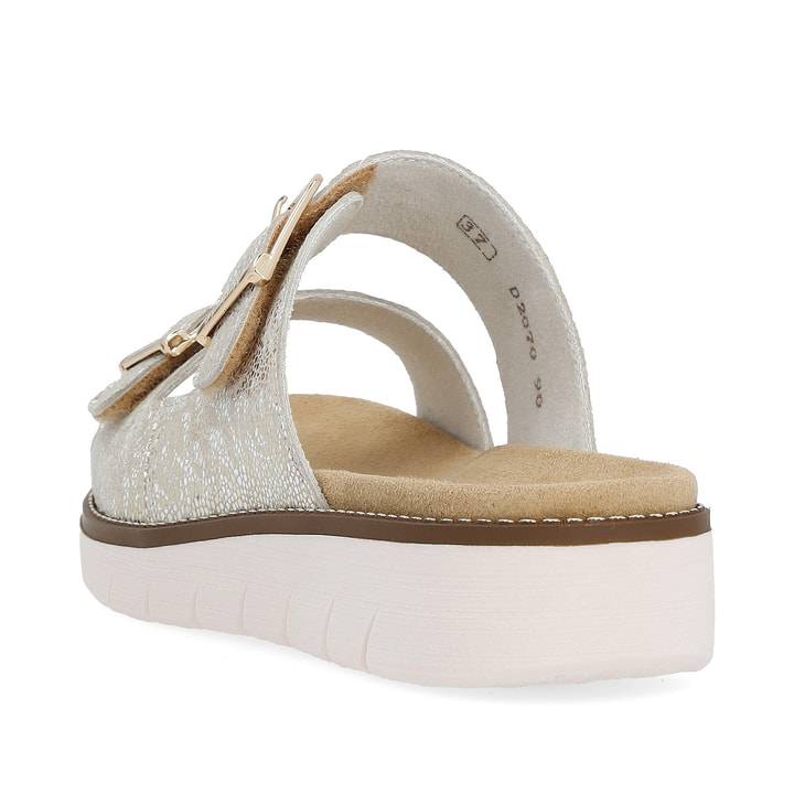 Remonte Artikelnummer D2070-90 Remonte Damen Pantoletten Metallic