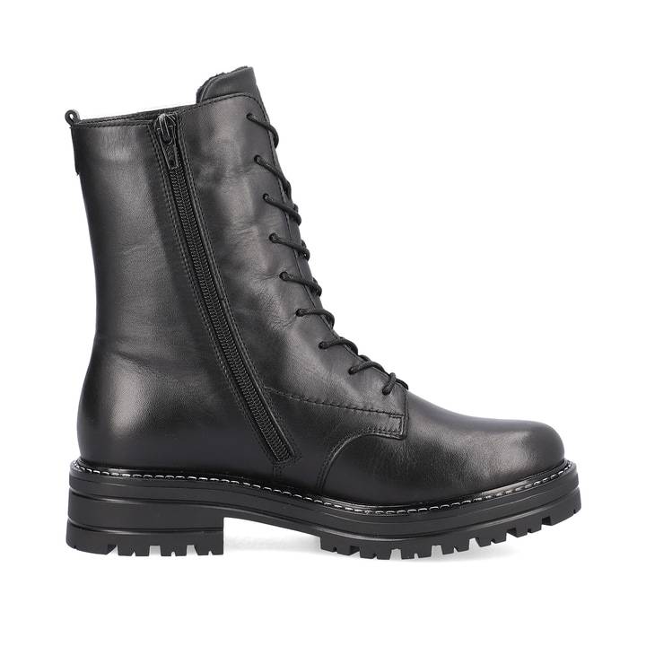 Remonte Artikelnummer D2278-01 Remonte Damen Schnürstiefel Mitternachtsschwarz