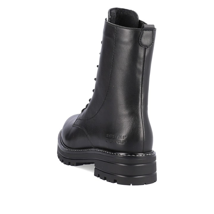 Remonte Artikelnummer D2278-01 Remonte Damen Schnürstiefel Mitternachtsschwarz