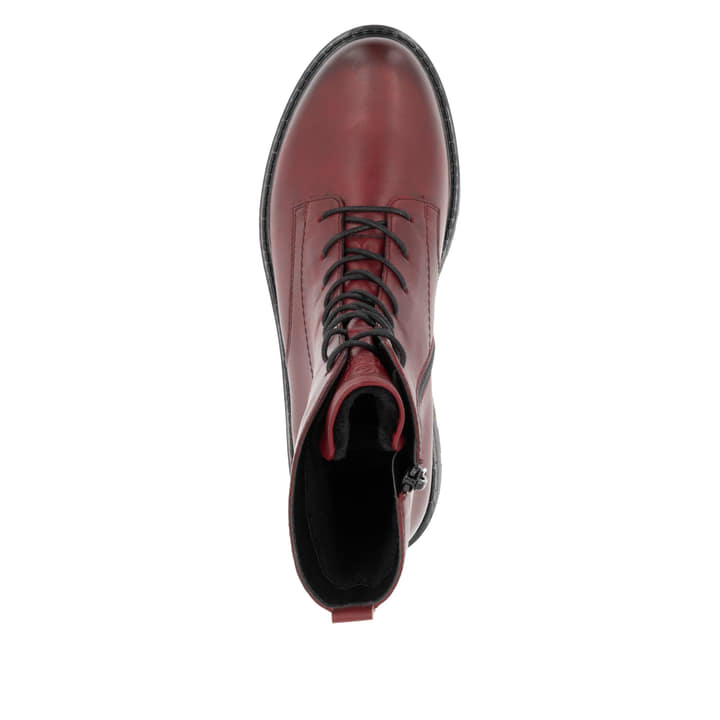 Remonte Artikelnummer D2278-36 Remonte Damen Schnürstiefel Himbeerrot
