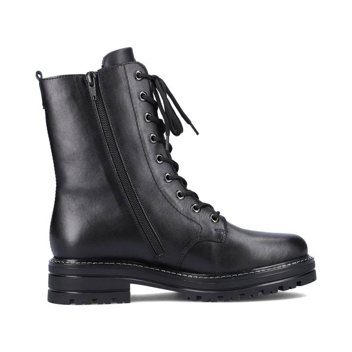Remonte Artikelnummer D2281-01 Remonte Damen Schnürstiefel Mitternachtsschwarz