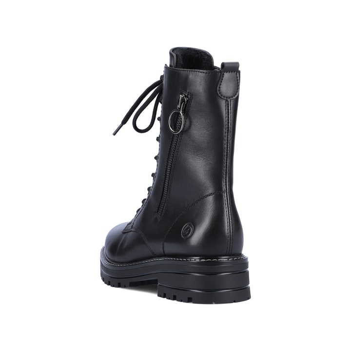 Remonte Artikelnummer D2281-01 Remonte Damen Schnürstiefel Mitternachtsschwarz