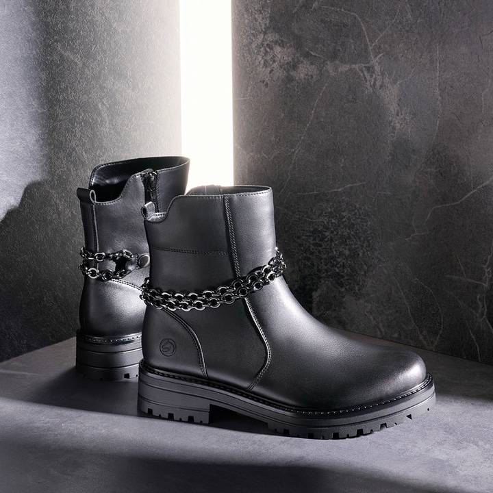 Remonte Artikelnummer D2285-00 remonte Damen Biker Boots nachtschwarz