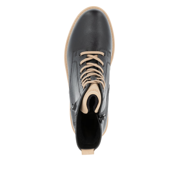 Remonte Artikelnummer D2287-03 Remonte Damen Schnürstiefel Mattschwarz-puder
