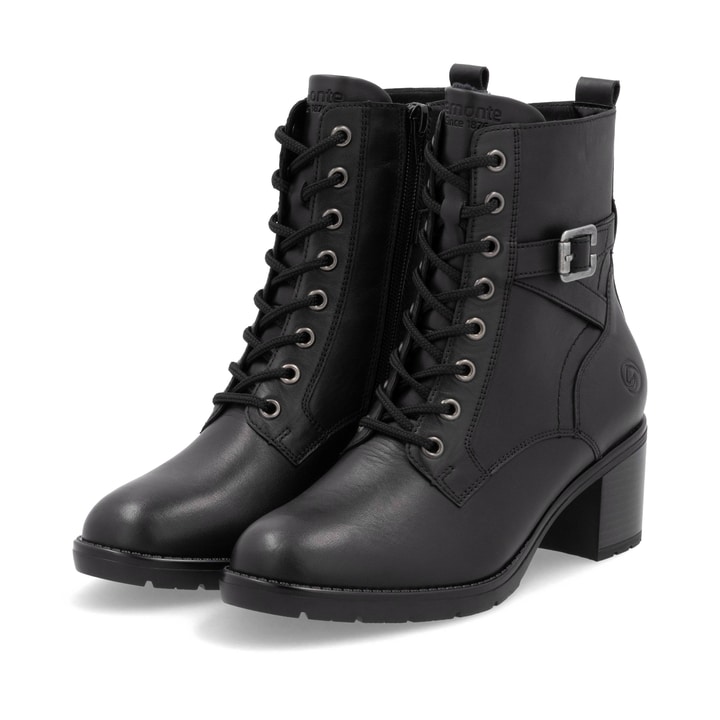 Remonte Artikelnummer D2A74-00 Remonte Damen Biker Boots Tiefschwarz