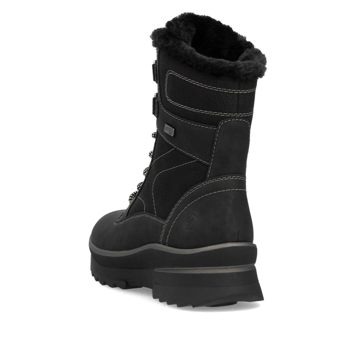 Remonte Artikelnummer D2B73-02 Remonte Damen Schnürstiefel Nachtschwarz