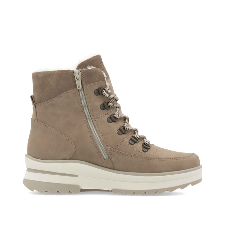 Remonte Artikelnummer D2B74-20 Remonte Damen Schnürstiefel Sandbeige