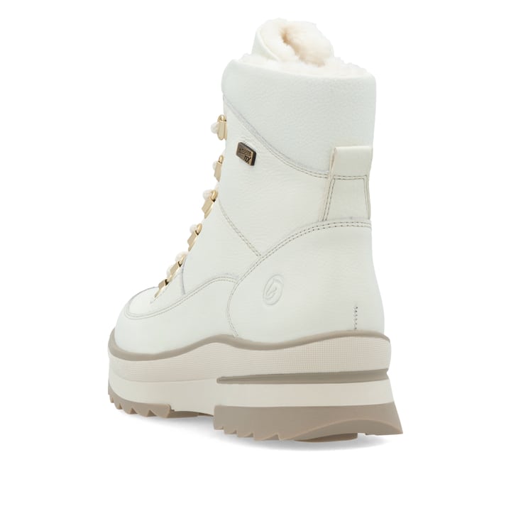 Remonte Artikelnummer D2B74-80 Remonte Damen Schnürstiefel Reinweiß