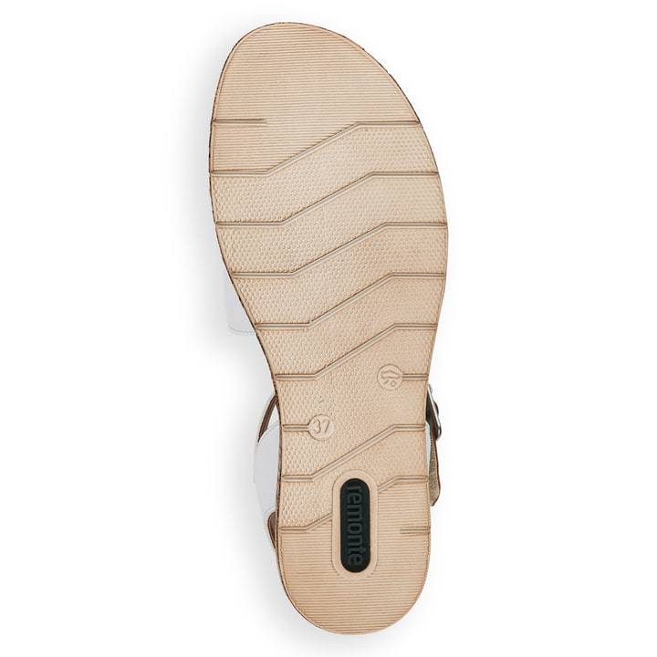 Remonte Artikelnummer D3052-80 Remonte Damen Keilsandaletten Edelweiß-schokobraun