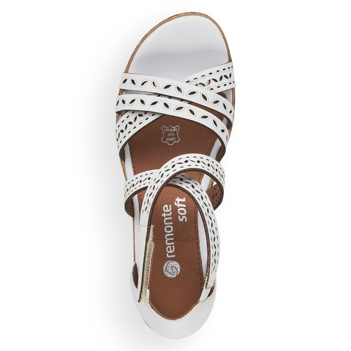 Remonte Artikelnummer D3061-80 Remonte Damen Keilsandaletten Altweiß