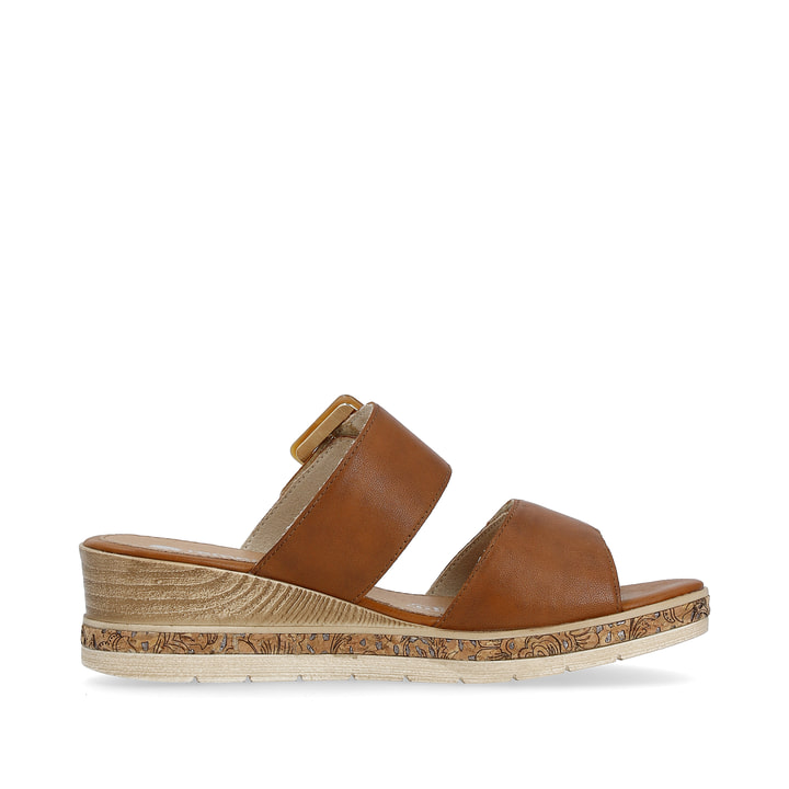 Remonte Artikelnummer D3068-24 Remonte Damen Pantoletten Kaffeebraun