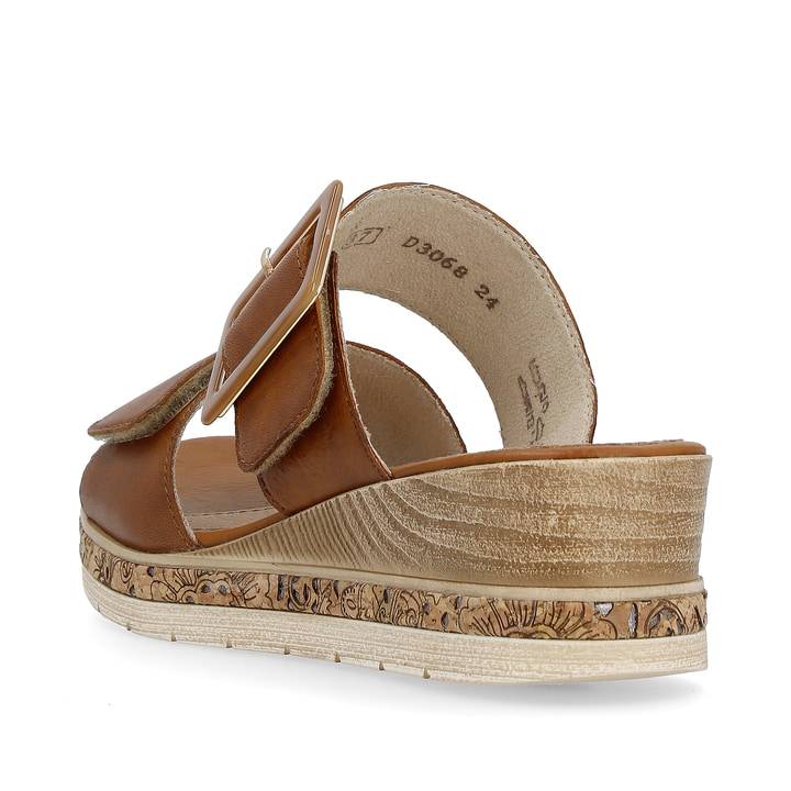 Remonte Artikelnummer D3068-24 Remonte Damen Pantoletten Kaffeebraun