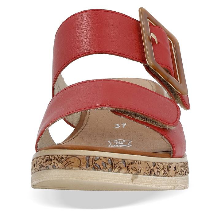 Remonte Artikelnummer D3068-33 Remonte Damen Pantoletten Kirschrot