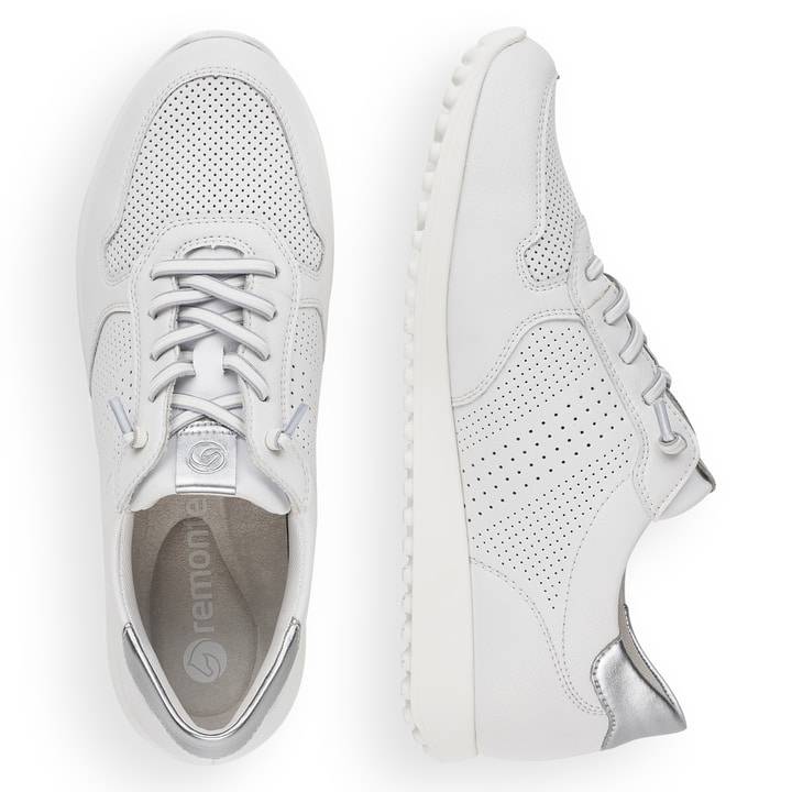 Remonte Artikelnummer D3100-80 Remonte Damen Schnürschuhe Macciatoweiß