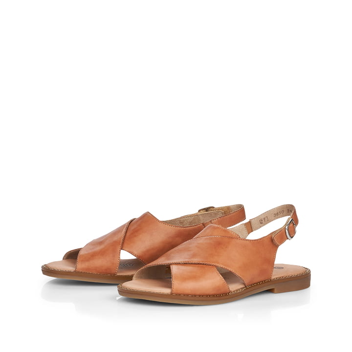 Remonte Artikelnummer D3650-24 remonte Damen Riemchensandalen karamellbraun